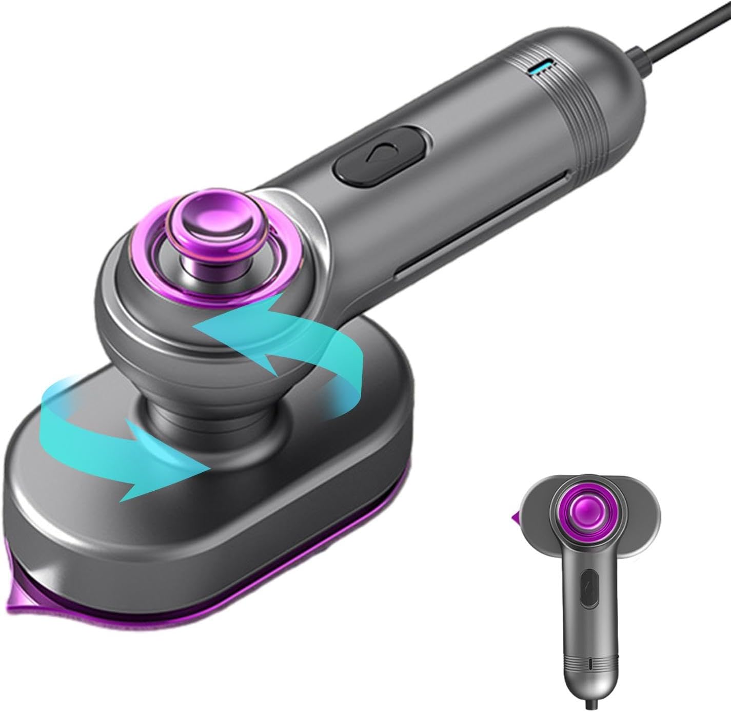 Mini Steam Iron 2-in-1 | 90° Head
