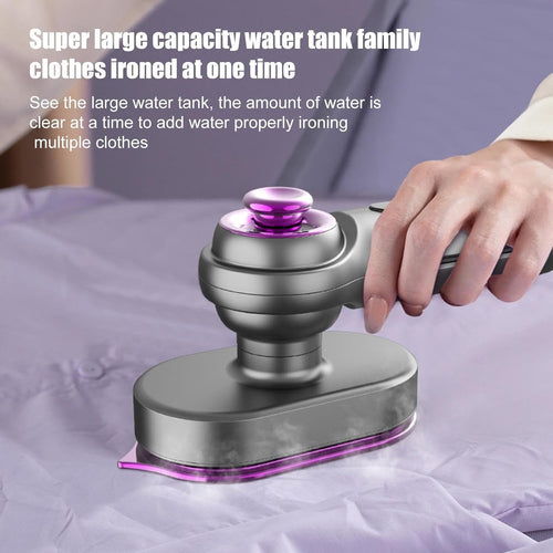 Mini Steam Iron 2-in-1 | 90° Head